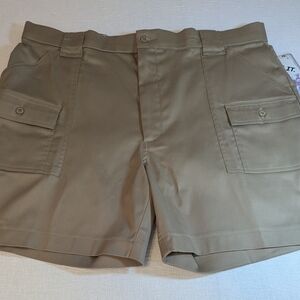 Men's Tan Cargo Shorts